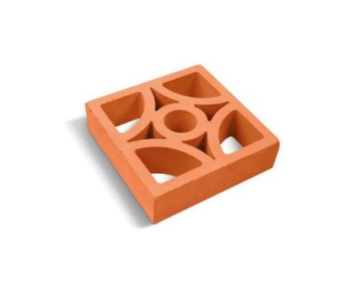 Four Petal Terracotta Jali