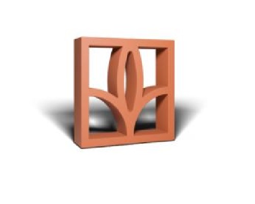 Lily Terracotta Jali