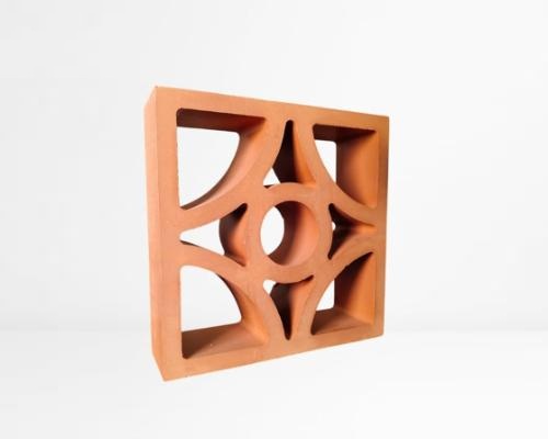 X Terracotta Jali