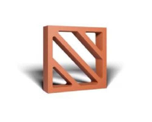 Zebra Terracotta Jali